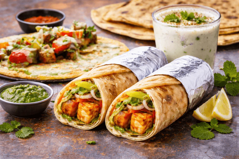 Paneer Burrito